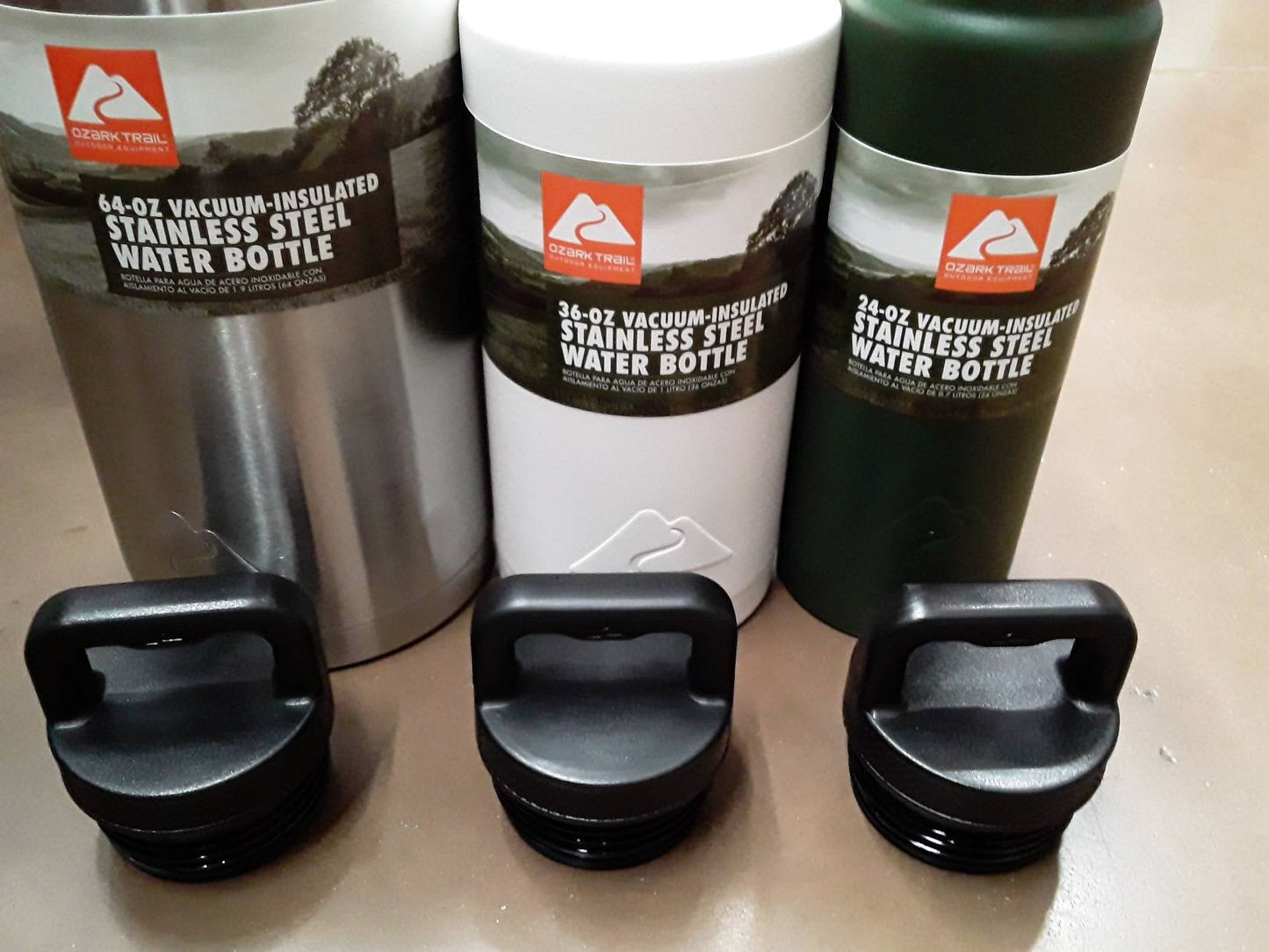 Hobby Lobby PVC Ozark 24, 36, 64oz Water Bottle Cup Turner Insert Attachment Hub #4