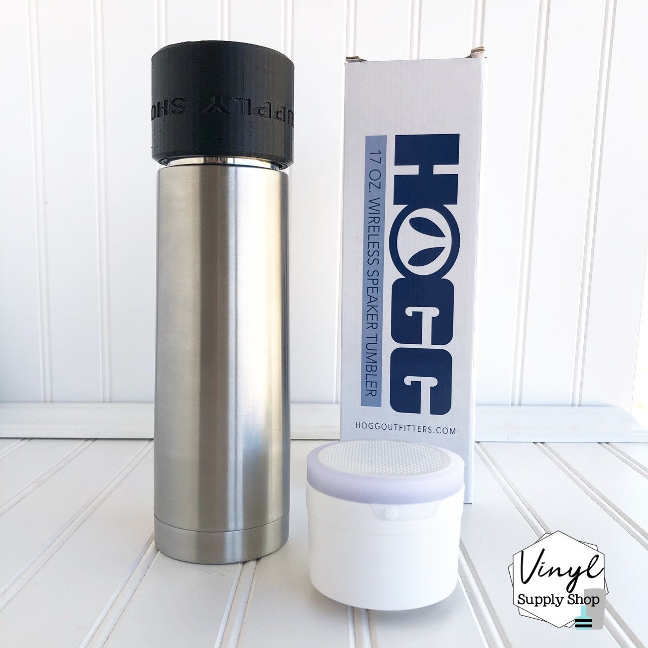 1/2 PVC HOGG Speaker 17oz 22oz Adapter Hub for your CupTurner Glitter Epoxy