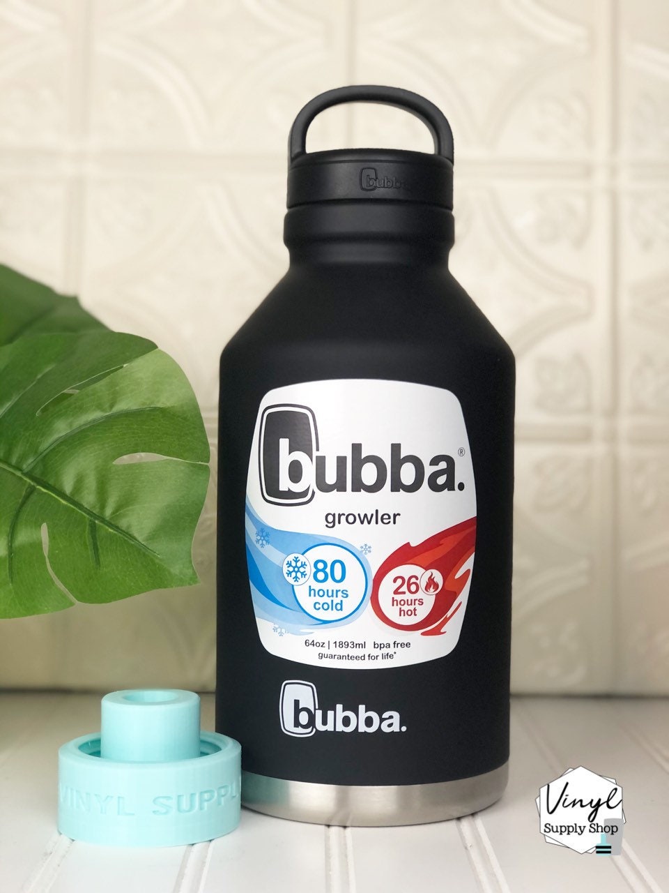 Masbros Wide Mouth Hydroflask Bubba 40 oz 64oz HOGG Sippy Cup 10 & 12 oz Cup Turner Insert Adapter 3d Printed Hub #26