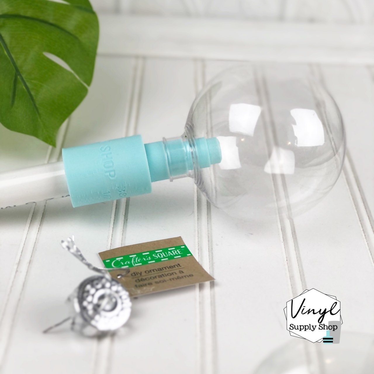 1 Adapter Fits 4 Different Ornaments! Dollar Tree Plastic “Crafter’s Square” Adapter for Cup Turner—Ornaments NOT included—3/4 PVC
