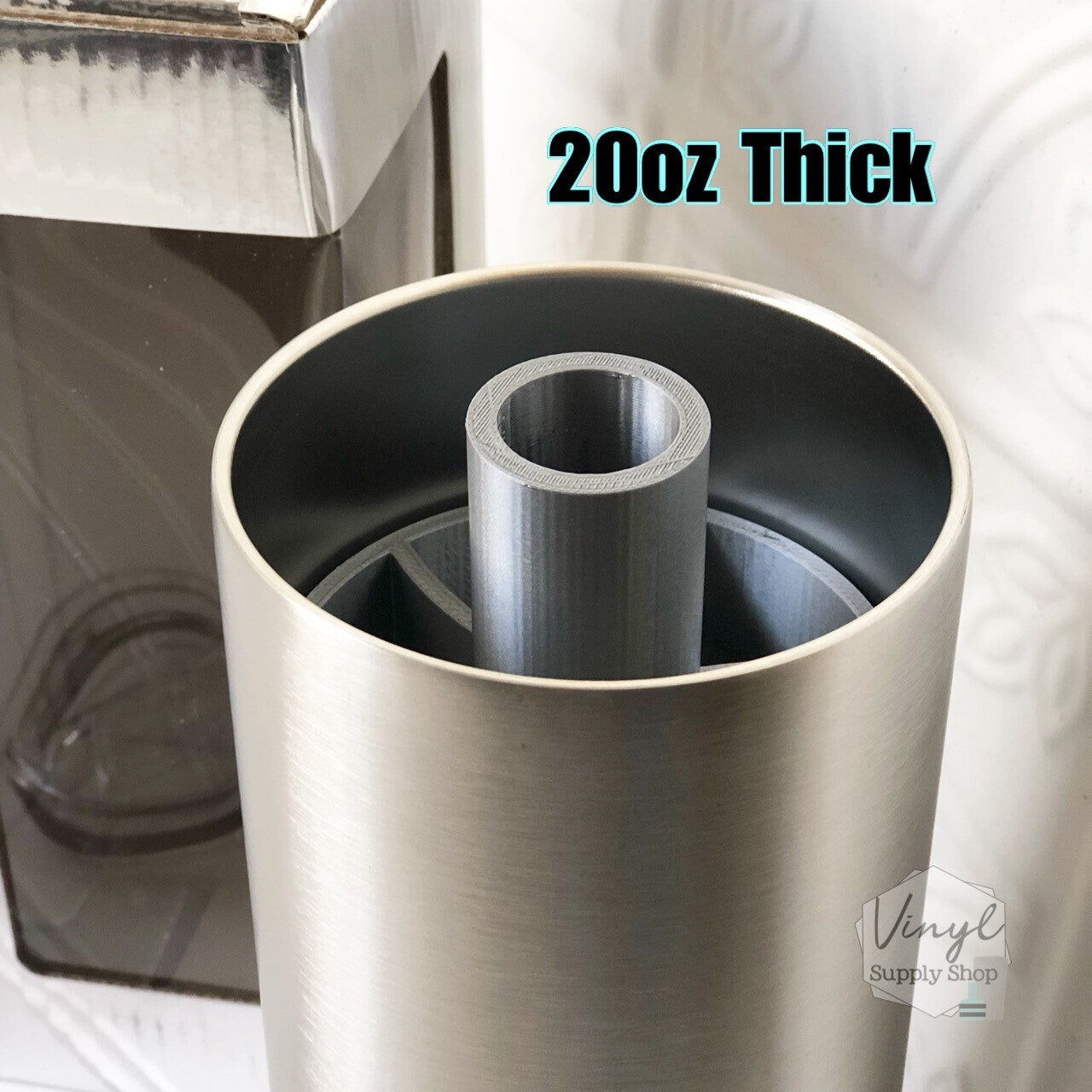 Makerflo 20oz 30oz THICK 3D Printed Cup Turner Insert Hub Masbros Compatible #19
