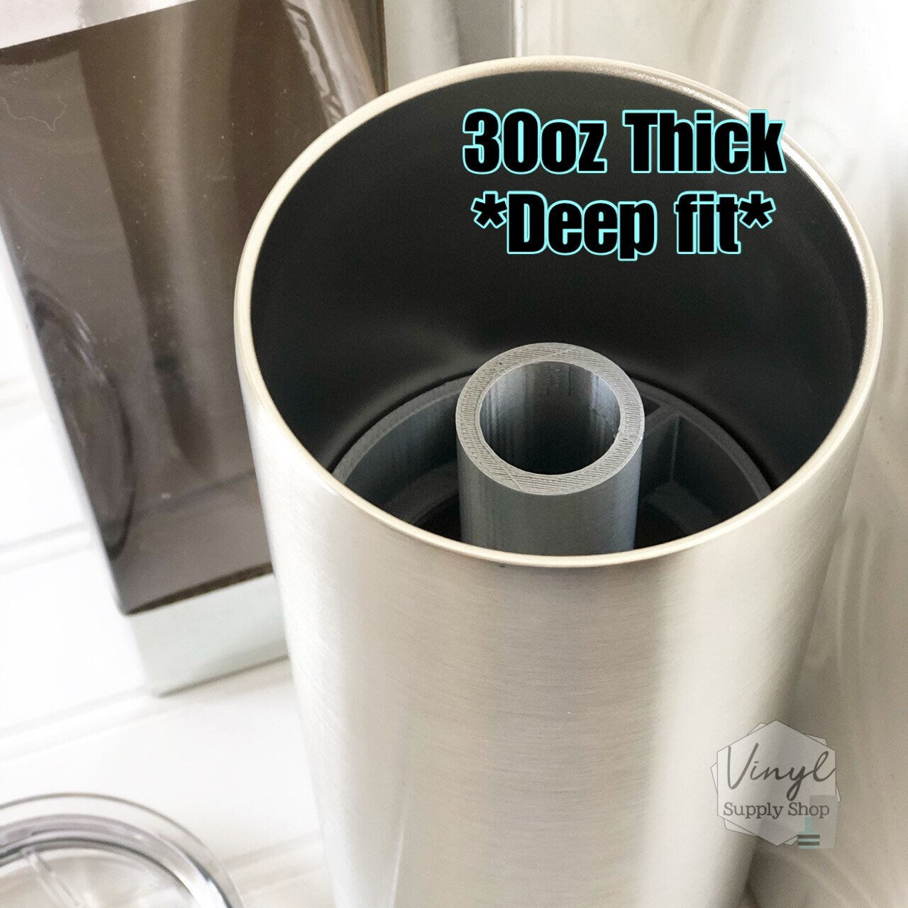 Makerflo 20oz 30oz THICK 3D Printed Cup Turner Insert Hub Masbros Compatible #19