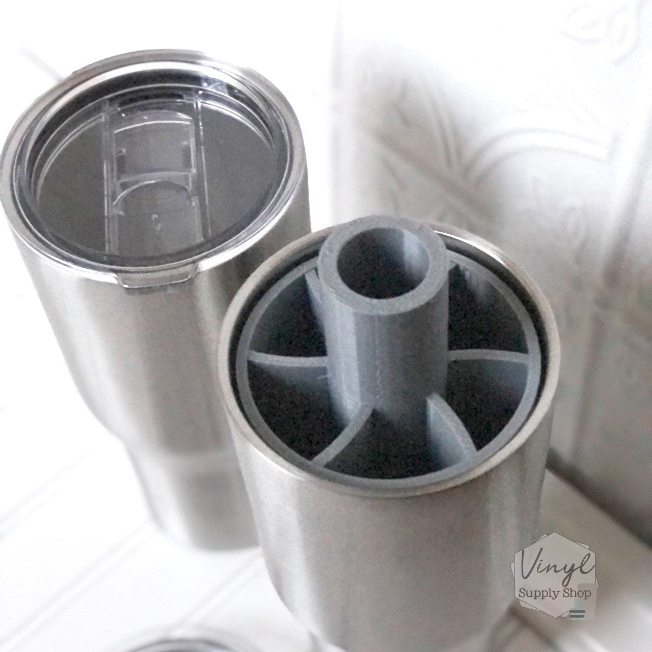 3/4 PVC Makerflo 40oz 3D Printed Foam Free Hub for Cup Turner Insert #44