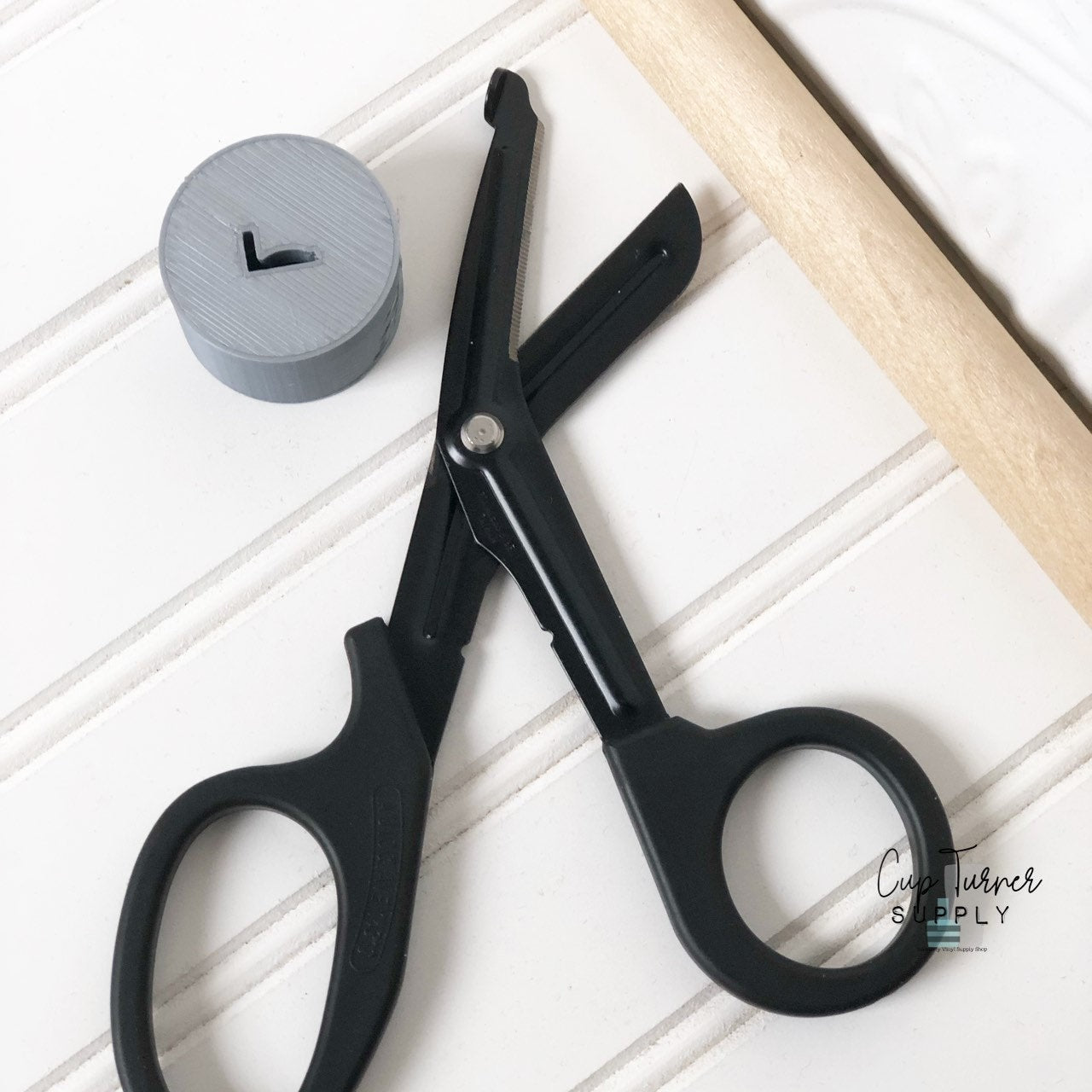 Hobby Lobby Compatible Cup Turner Insert Medical Trauma Shears Scissors 3D Printed Adapter #59–SHEARS NOT INCLUDED