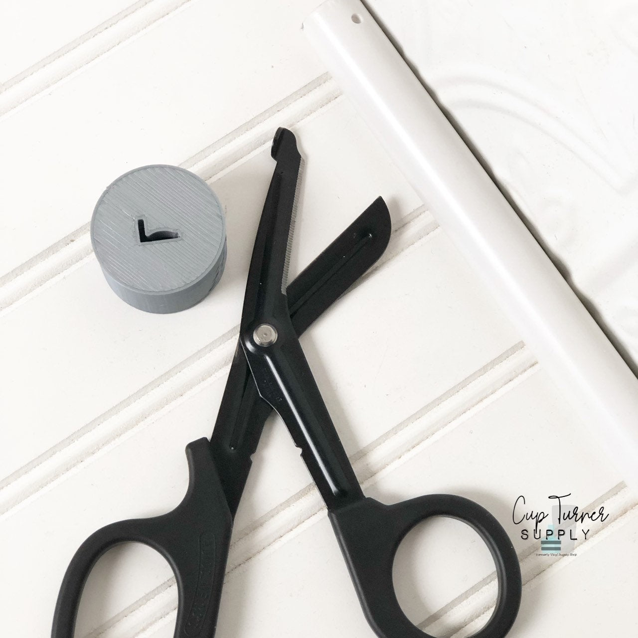 Hobby Lobby Compatible Cup Turner Insert Medical Trauma Shears Scissors 3D Printed Adapter #59–SHEARS NOT INCLUDED