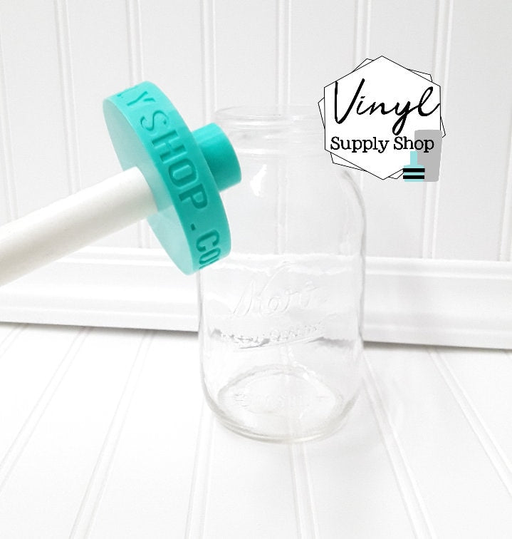 1/2 PVC Standard Mouth Mason Jar Adapter for CupTurner for Glitter Epoxy Glass Canning Jar #9