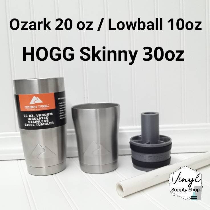 1/2 PVC Cup Turner Insert Hogg Skinny 30, Yeti/Ozark/Built 20, Ozark Lowball 10 oz 3D Printed Hub #2