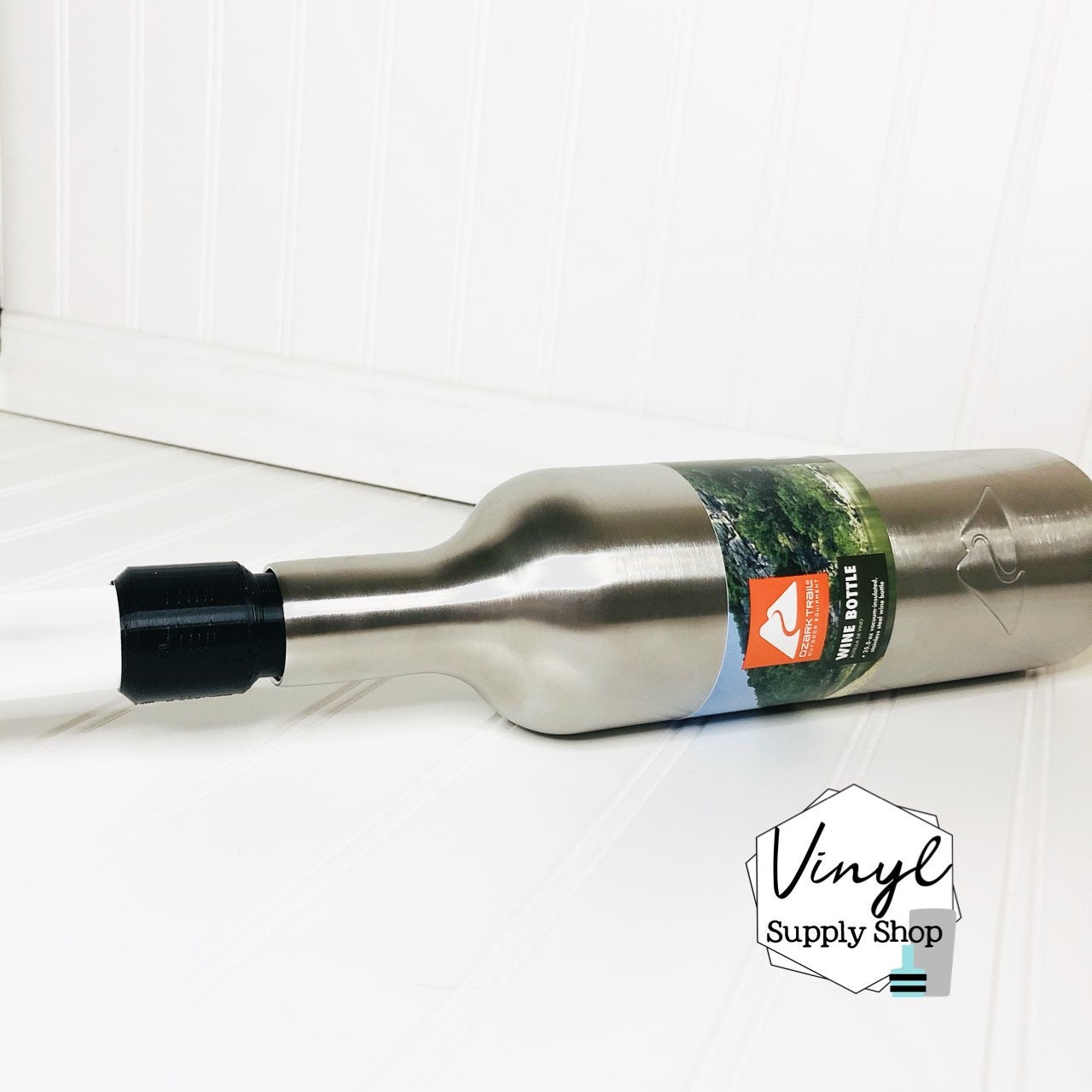3/4 PVC Ozark Wine Bottle / HOGG 20 Oz BOWWOW Portable Bottle Cup Turner Insert Adapter for Cup Turner 3d Printed Hub #12 and #1