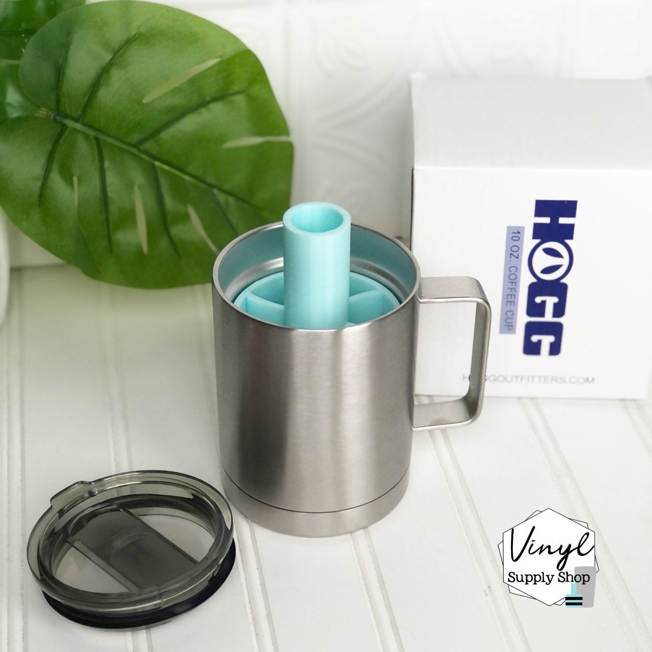 Amazon 20mm Rod 10oz Coffee Cup HOGG/Stainless Steel Depot Adapter for CupTurner #11 -- Fits LFSUM Globeous MiLefo Turners