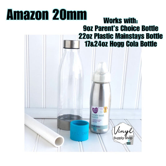 Amazon 20mm Compatible Parent's Choice Baby Bottle, Mainstays 22oz, Hogg Cola Waterbottle Adapter #8/22