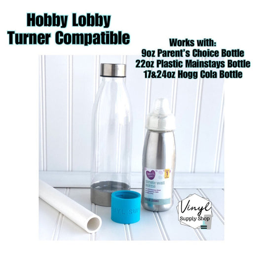 Hobby Lobby Compatible Parent's Choice Baby Bottle, Mainstays 22oz, Hogg Cola Waterbottle Adapter #8/22