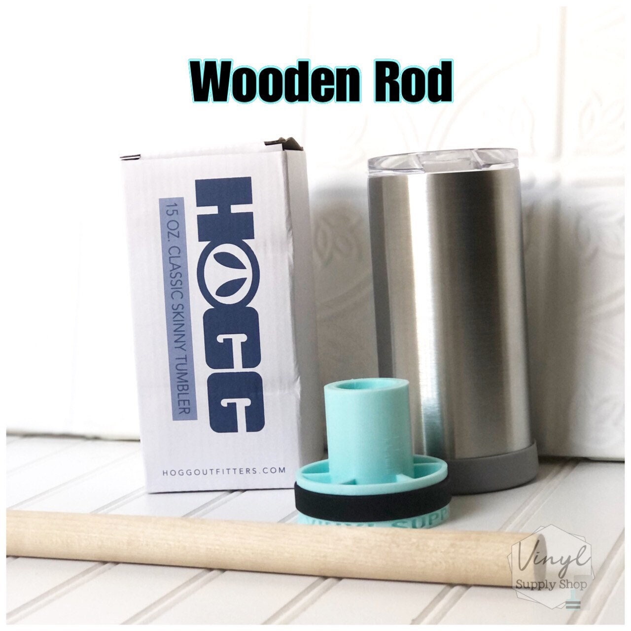 Wooden Rod Hogg 15oz Classic Stainless Steel Depot Tumbler 3D Printed Cup Turner Insert Hub  #43