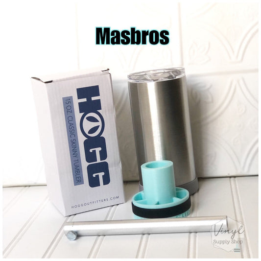 Masbros Hogg 15oz Classic Stainless Steel Depot Tumbler 3D Printed Cup Turner Insert Hub #43