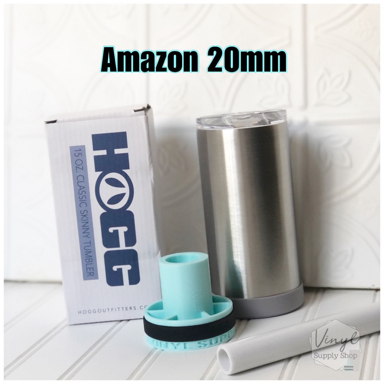 Amazon 20mm Hogg 15oz Classic Stainless Steel Depot Tumbler 3D Printed Cup Turner Insert Hub #43