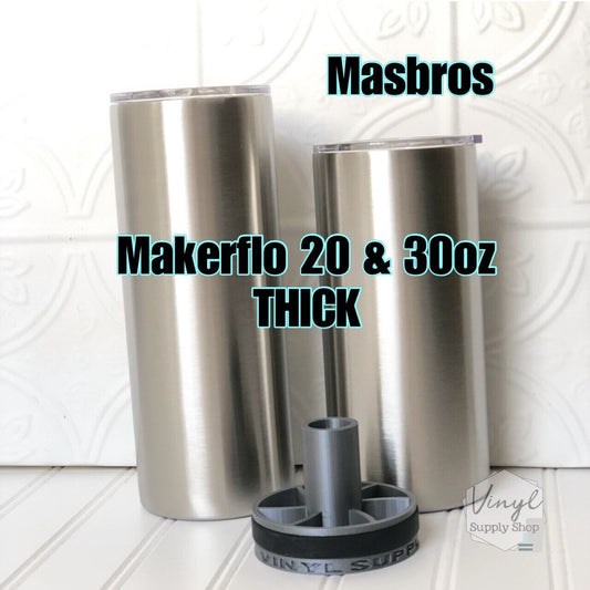 Makerflo 20oz 30oz THICK 3D Printed Cup Turner Insert Hub Masbros Compatible #19