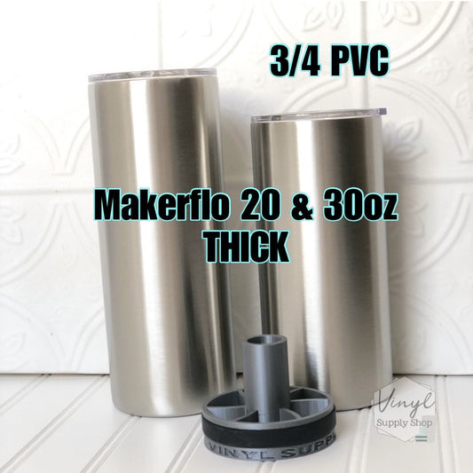 Makerflo 20oz 30oz THICK 3D Printed Cup Turner Insert Hub 3/4 PVC #19