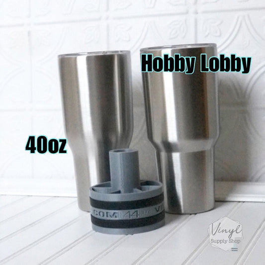 Hobby Lobby CupTurner Adapter Makerflo 40oz 3D Printed Foam Free Hub for Cup Turner Insert #44