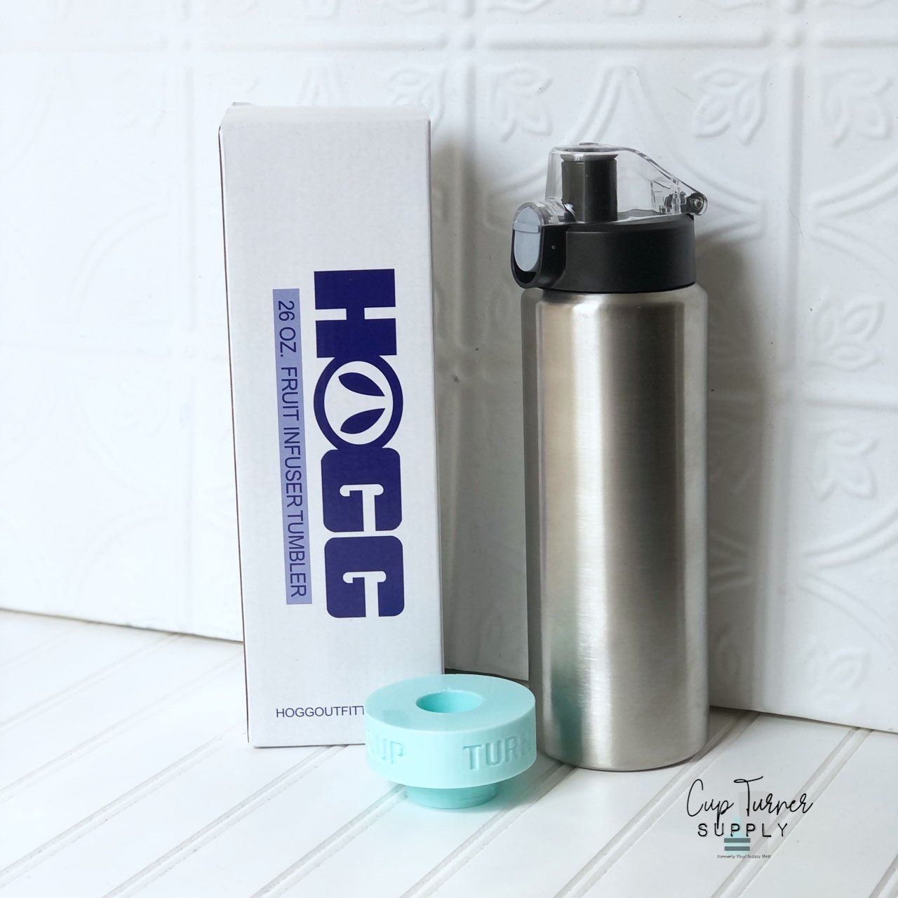 1/2 PVC HOGG Fruit Infuser CupTurner Adapter Insert #46 Stainless Steel Depot