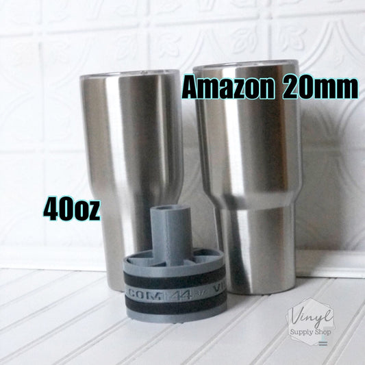 Amazon 20mm CupTurner Adapter Makerflo 40oz 3D Printed Foam Free Hub for Cup Turner Insert #44