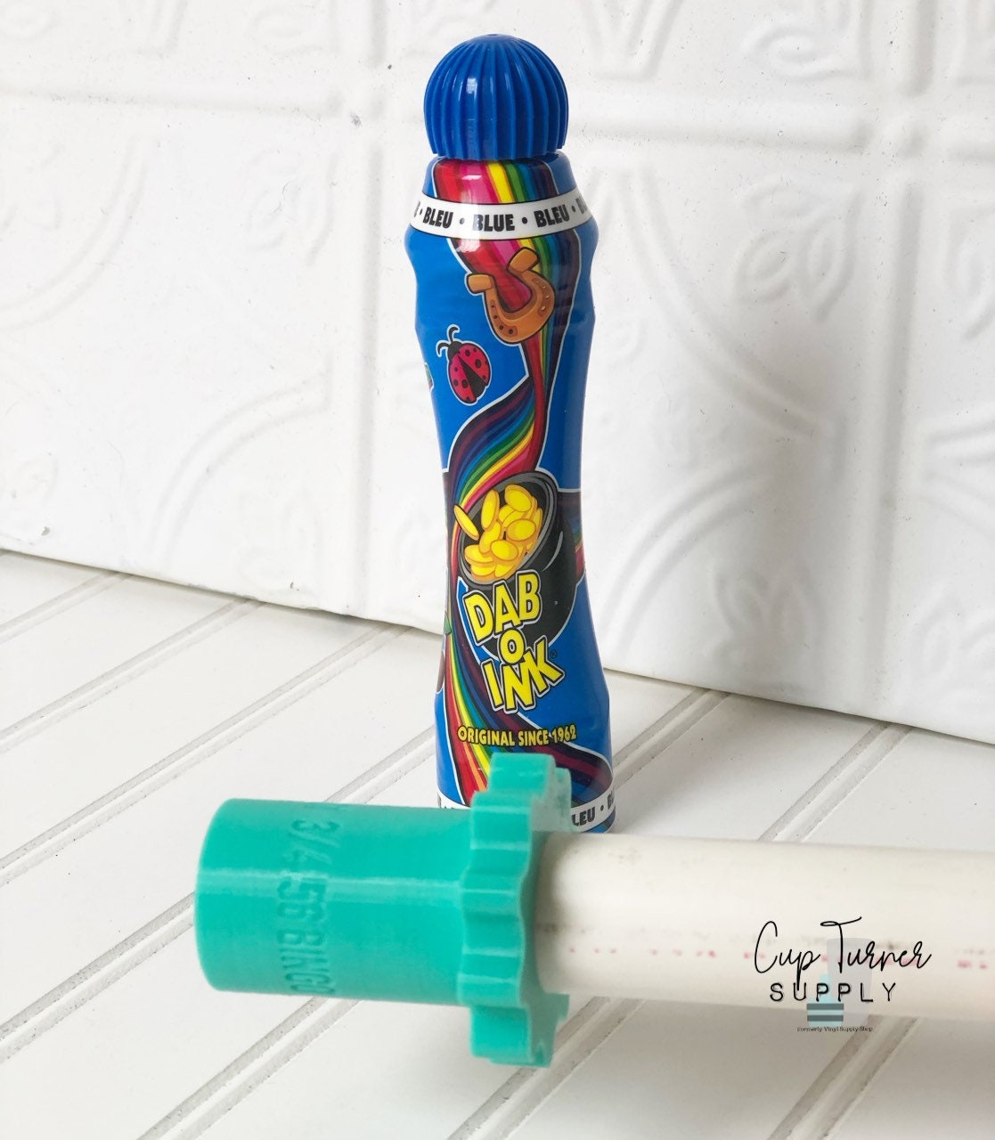 Masbros Bingo Dauber Adapter for your CupTurner Drying Rack Glitter Epoxy to Make Personalized Gifts