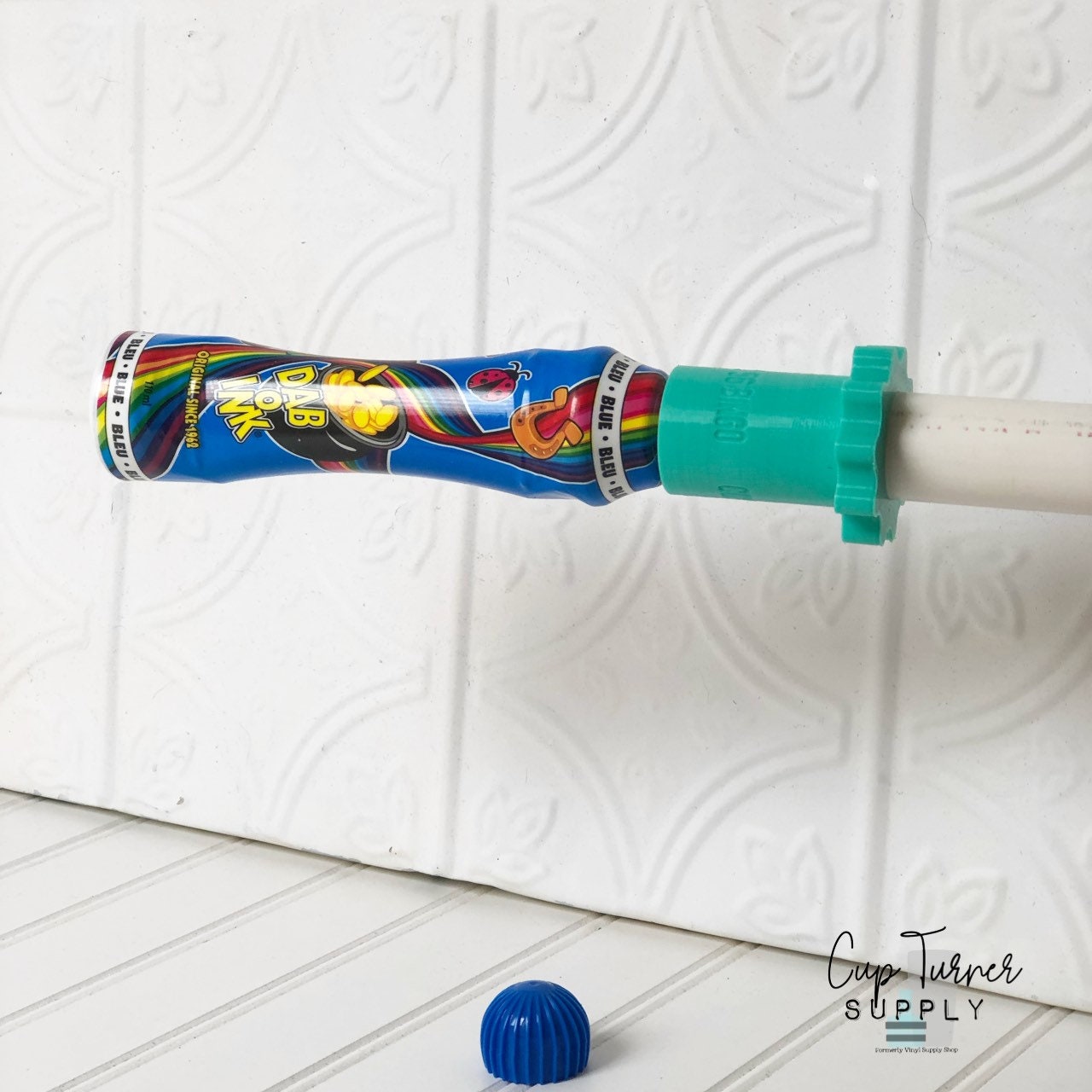 Masbros Bingo Dauber Adapter for your CupTurner Drying Rack Glitter Epoxy to Make Personalized Gifts