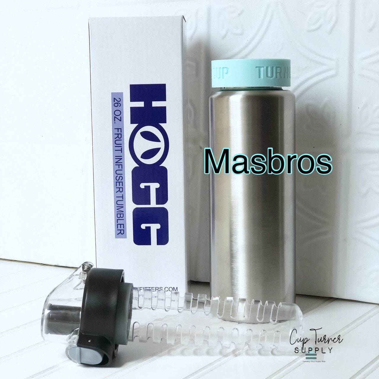 Masbros HOGG Fruit Infuser CupTurner Adapter Insert #46 Stainless Steel Depot