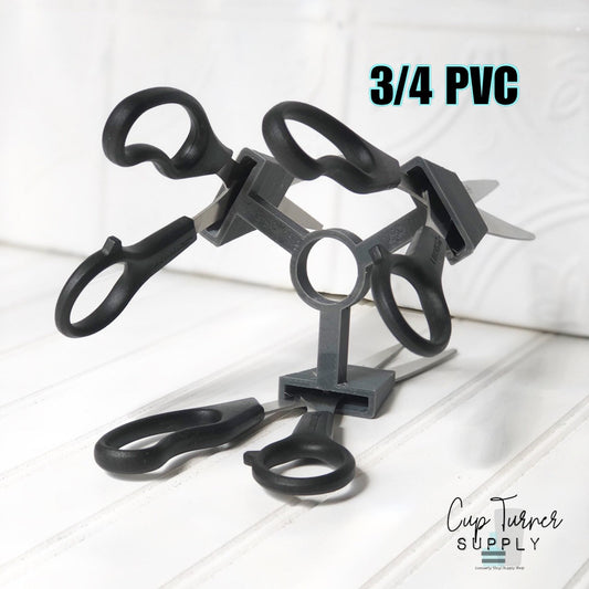 3/4 PVC Multi-Scissor Adapter for your CupTurner Drying Rack Glitter Epoxy to Make Personalized Scissors Westcott Straight Edge 8 Inch