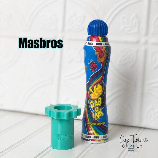 Masbros Bingo Dauber Adapter for your CupTurner Drying Rack Glitter Epoxy to Make Personalized Gifts